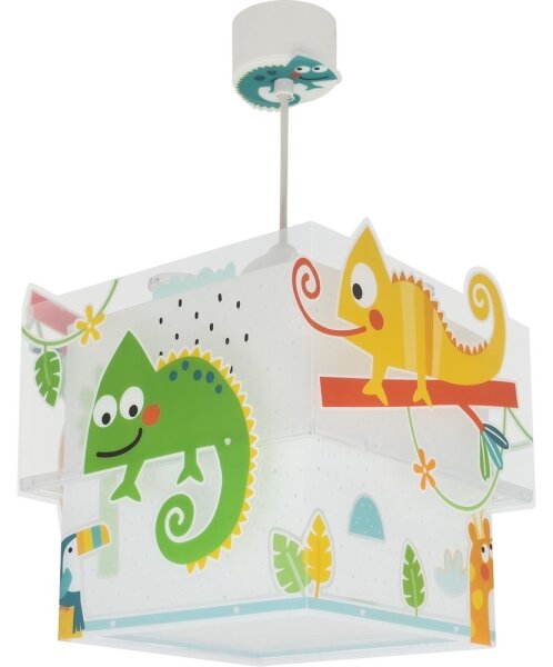 Dalber 63312 - Detský luster HAPPY JUNGLE 1xE27/15W/230V