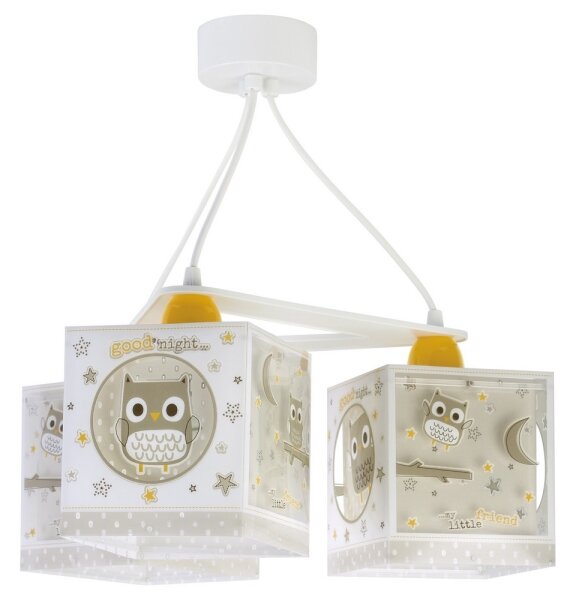Dalber D-63394 - Detský luster GOOD NIGHT 3xE27/60W/230V