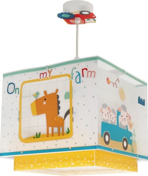 Dalber 63402 - Detský luster MY FARM 1xE27/15W/230V