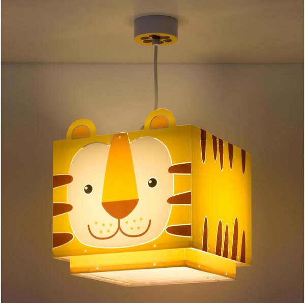 Dalber 64562 - Detský luster LITTLE TIGER 1xE27/60W/230V