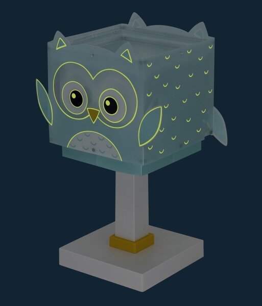 Dalber 64391 - Detská lampička LITTLE OWL 1xE14/8W/230V