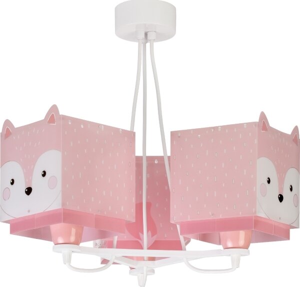Dalber 64587 - Detský luster LITTLE FOX 3xE27/60W/230V