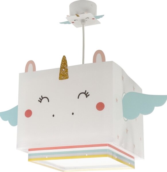 Dalber 64592 - Detský luster LITTLE UNICORN 1xE27/15W/230V