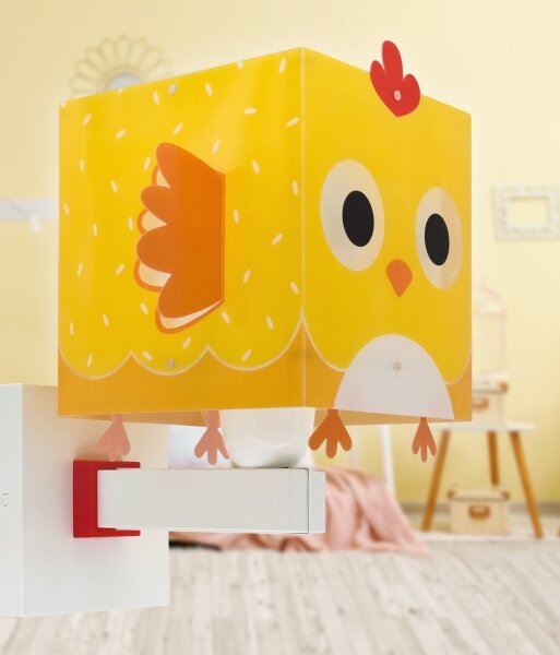 Dalber 64649 - Detské nástenné svietidlo LITTLE CHICKEN 1xE27/15W/230V