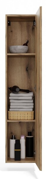 TP Living Závesná kúpeľňová skrinka Ryfo 31 cm dub evoke