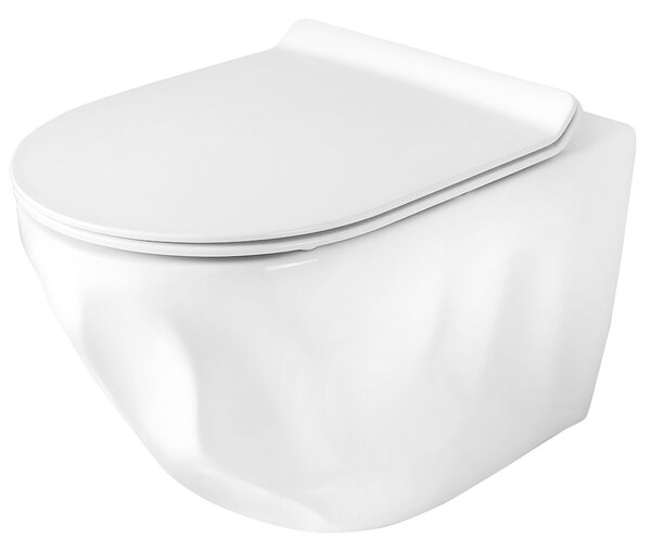 Závesná WC misa Rea Gustavo Rimless