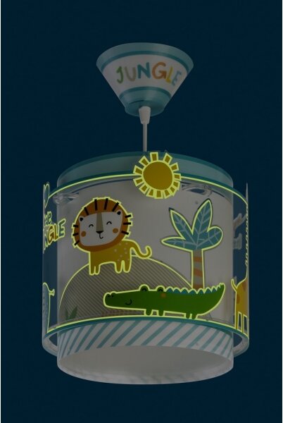 Dalber D-76112 - Detský luster MY LITTLE JUNGLE 1xE27/15W/230V