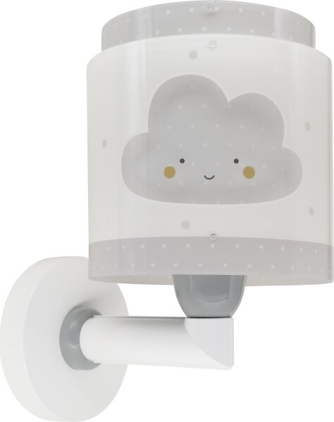 Dalber 76019E - Detské nástenné svietidlo BABY DREAMS 1xE27/15W/230V šedá
