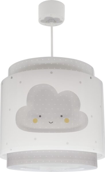 Dalber 76012E - Detský luster BABY DREAMS 1xE27/15W/230V šedá
