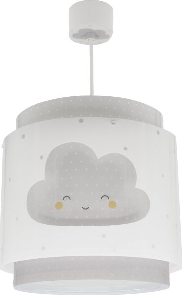 Dalber 76012E - Detský luster BABY DREAMS 1xE27/15W/230V šedá