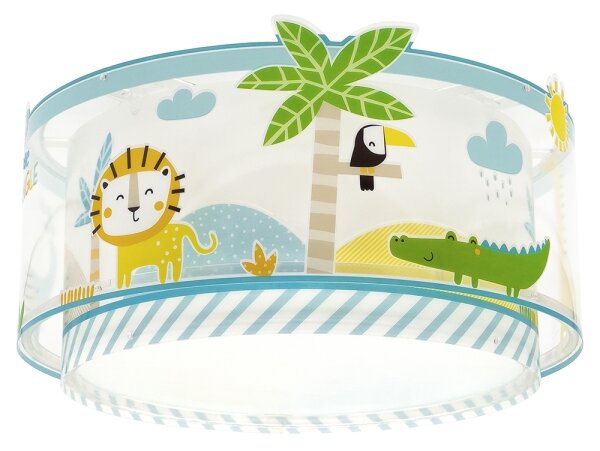 Dalber 76116 - Detské stropné svietidlo JUNGLE 2xE27/15W/230V