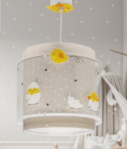 Dalber 76872 - Detský luster BABY CHICK 1xE27/15W/230V