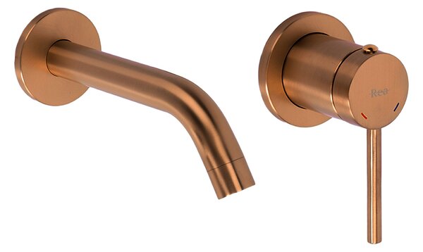 Podomietková vaňová batéria Rea Clif Brush Copper