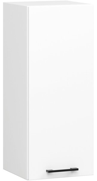 Ak furniture Závesná kuchynská skrinka OLIVIE 30x72 cm matná biela