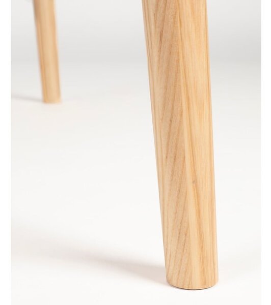 Okrúhly rozkladací jedálenský stôl s prídavnou doskou v dubovom dekore ø 120 cm Twist – Zuiver