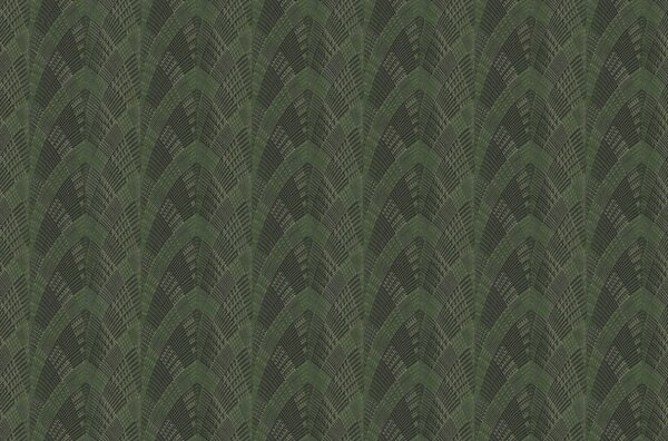 Luxusná zelená geometrická tapeta na stenu, GF62097, Gianfranco Ferre´Home N.3, Emiliana Parati
