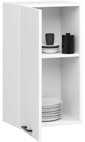 Ak furniture Závesná kuchynská skrinka OLIVIE 40x72 cm matná biela