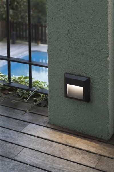 FARO 70655 - LED Vonkajšie nástenné svietidlo GRANT-C LED/1W/230V IP65