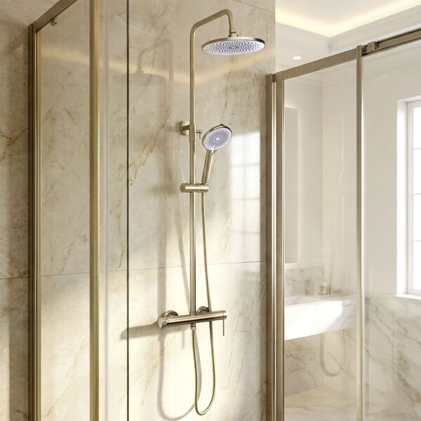 Sprchový set Rea Foss Clif Brush Gold