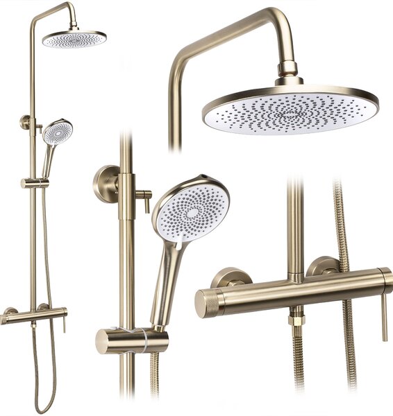 Sprchový set Rea Foss Clif Brush Gold