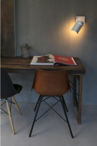 FARO 62130 - Nástenná lampa SMILE 1xE27/15W/230V biela