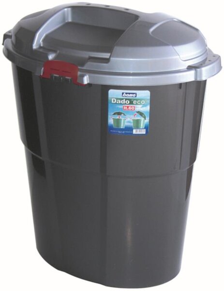 BAMA Plastový kontajner DADO ECO 60 l, sivý BAMA
