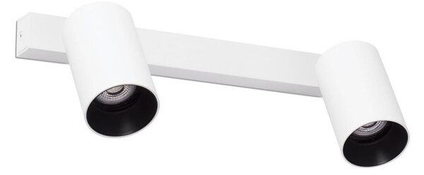 FARO 43742 - Nástenné bodové svietidlo STAN 2xGU10/8W/230V biela