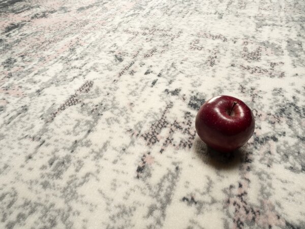 Alfa Carpets , Kusový koberec Beton powder pink, 80x150, ružová, chodba / predsieň