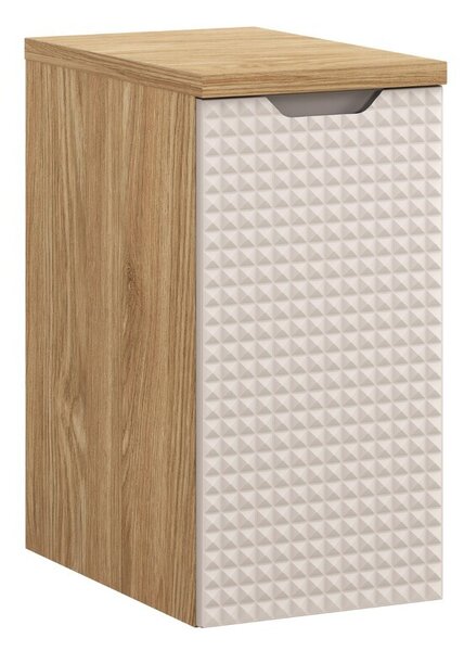 Comad Závesná kúpeľňová skrinka Luxor Beige s doskou 81-30-1D béžová/dub olejovaný