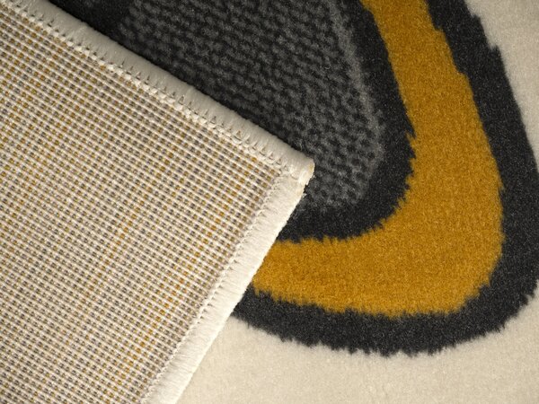 Alfa Carpets , Detský kusový koberec Žirafa, 120x170, béžová, detská izba