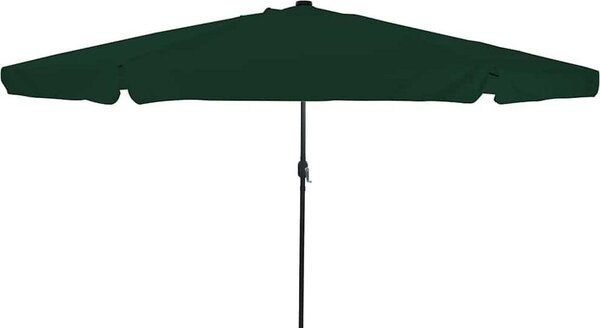 Maison Exclusive – záhradný slnečník, 395 x 395 x 245 cm, polyester, okrúhly, zelený