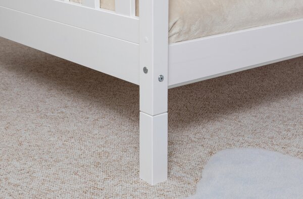 POSTEĽ S VÝSUVNÝM LÔŽKOM, 140/200 cm biela MID.YOU - Detské izby, Online Only