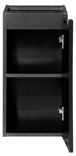 Comad Závesná kúpeľňová skrinka Nova Black D2 81-30-1D čierna