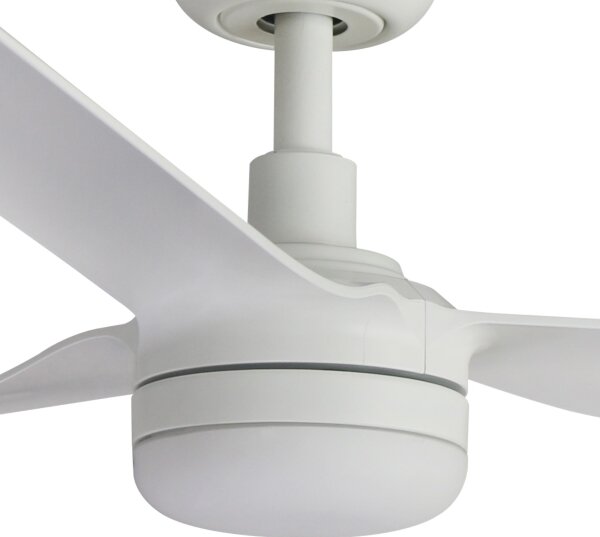 FARO 33814WT1S - LED stmievateľný ventilátor PUNT M 18W/230V CCT pr. 132 cm biela WT + DO