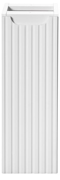 Comad Závesná skrinka Nova Cashmere Wiki s doskou a umývadlami 140 cm biela/kašmír