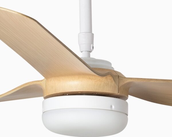 FARO 33816-20 - LED stropný ventilátor PUNT LED/18W/230V Wi-Fi béžová/biela + DO
