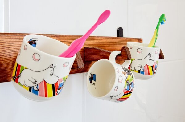 Arabia Set hrnčeka a taniera Moomin, darčekový box
