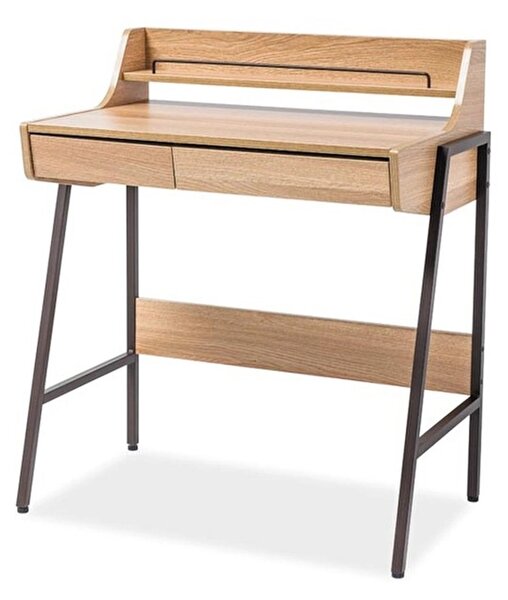 Písací stôl v dekore dub B-168