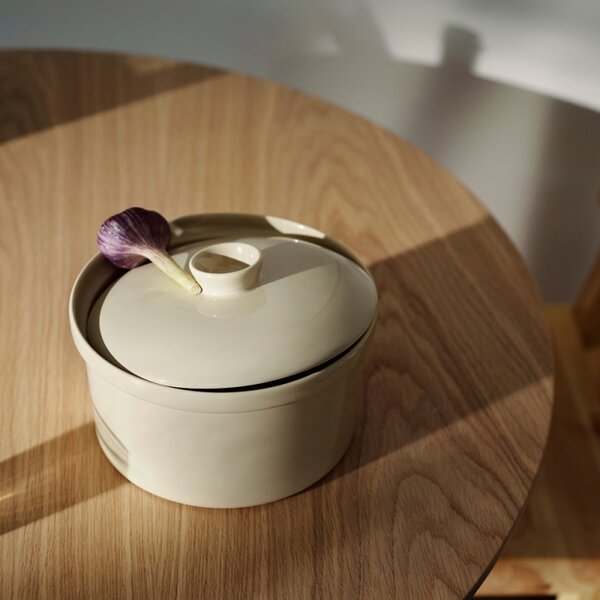 Iittala Porcelánový hrniec Teema 2,3l, ľanový