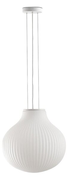FARO 28301 - Luster na lanku ISABELLE 1xE27/15W/230V pr. 40 cm biela
