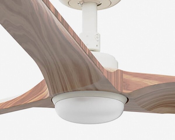 FARO 33810-1TW - LED stmievateľný ventilátor HEYWOOD LED/10W/230V 2700/3000/4000K + diaľkový ovládač
