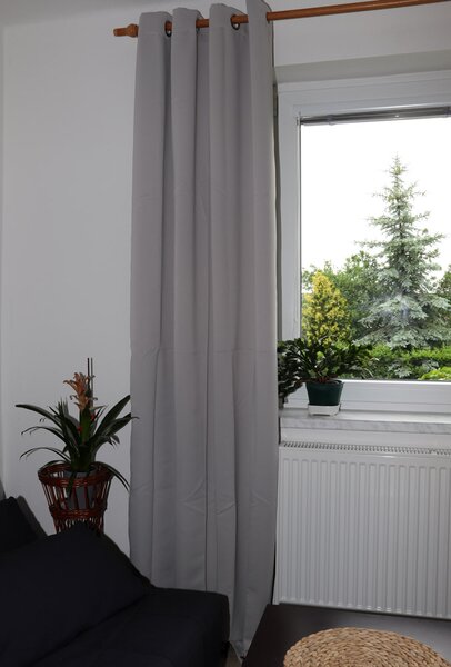 Home Elements Zatemňovací záves, sivý Množstvo: 1 ks