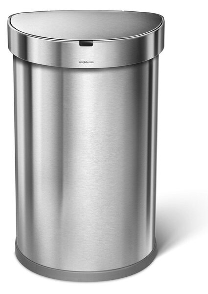 Bezdotykový odpadkový kôš z nerezovej ocele 45 l - simplehuman
