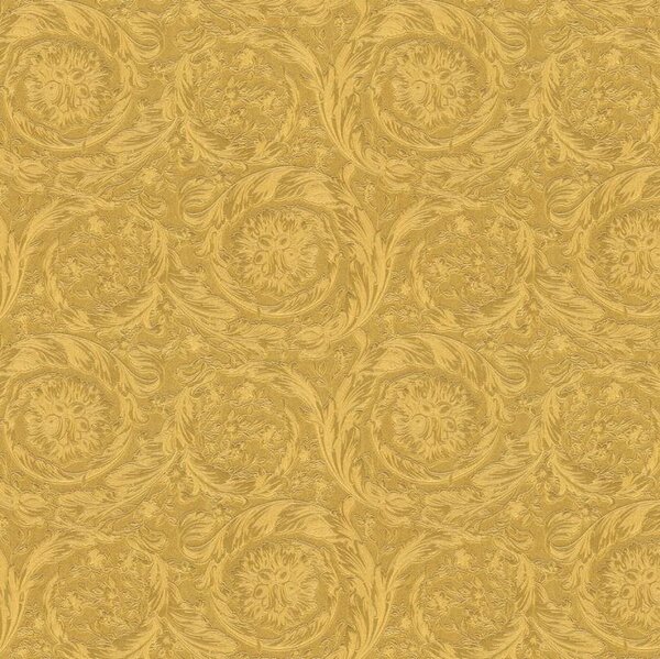 Vliesové tapety na stenu Versace IV 36692-3, rozmer 10,05 m x 0,53 m, barokový vzor zlatý, A.S. Création