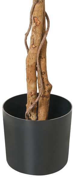 Umelá rastlina v kvetináči ružová čerešňový strom syntetický materiál 185 cm dekoratívny doplnok do interiéru
