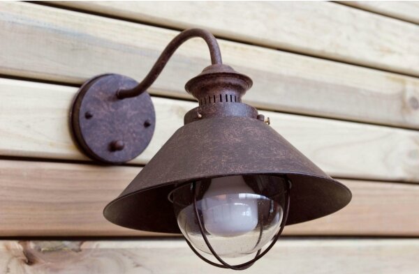 FARO 71110 - Vonkajšie nástenné svietidlo NAUTICA 1xE27/11W/230V