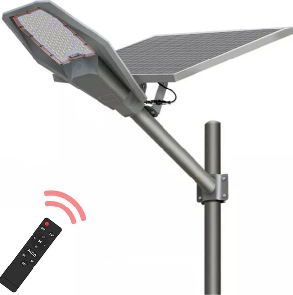 Solárna lampa Warrior XJ801 100W s diaľkovým ovládaním