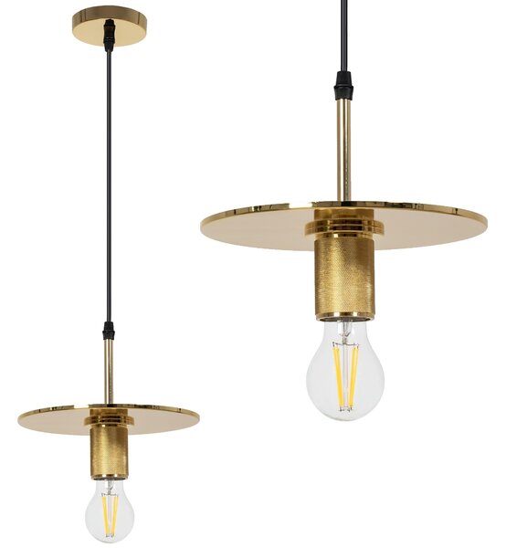 TooLight Závesná lampa La Belle XXII zlatá