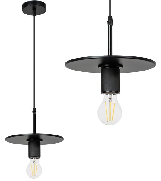 TooLight Závesná lampa La Belle XXII čierna