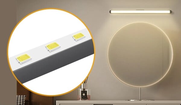 Aigostar - LED Stmievateľné nabíjacie osvetlenie zrkadla LED/2,9W/5V